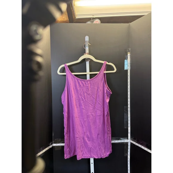 Women's Old Navy Purple Plus 1X Tank Top - Picture 2 of 3